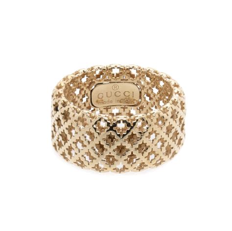 gucci wife wedding ring|gucci trademark ring in gold.